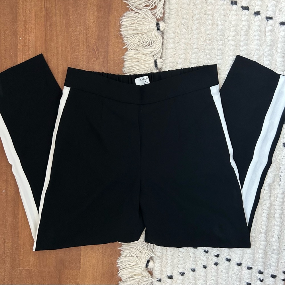 Aritzia Babaton Stripe Crop Trouser - Size 4